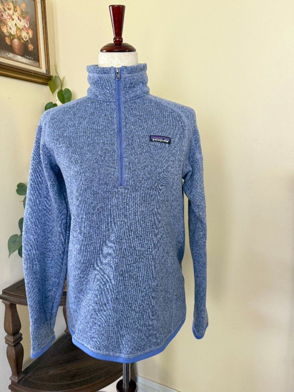 Patagonia Better Sweater 1/4 Zip Fleece Pullover sz M
